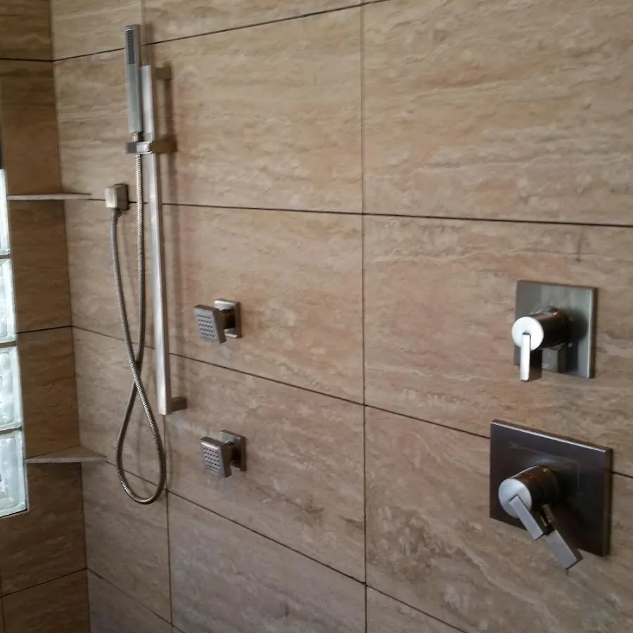 Shower fixture installation for Water Heater Installation in Elmwood Park